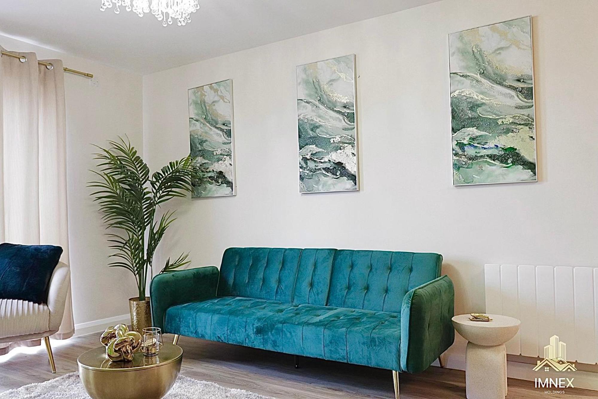 2Br Luxury Flat Belfast City Centre , Free Snacks & Free Netflix Bagian luar foto